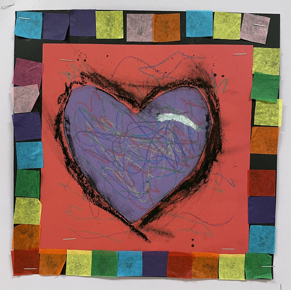 Hearts based on Jim Dine